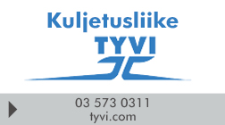 Kuljetusliike Tyvi Oy logo
